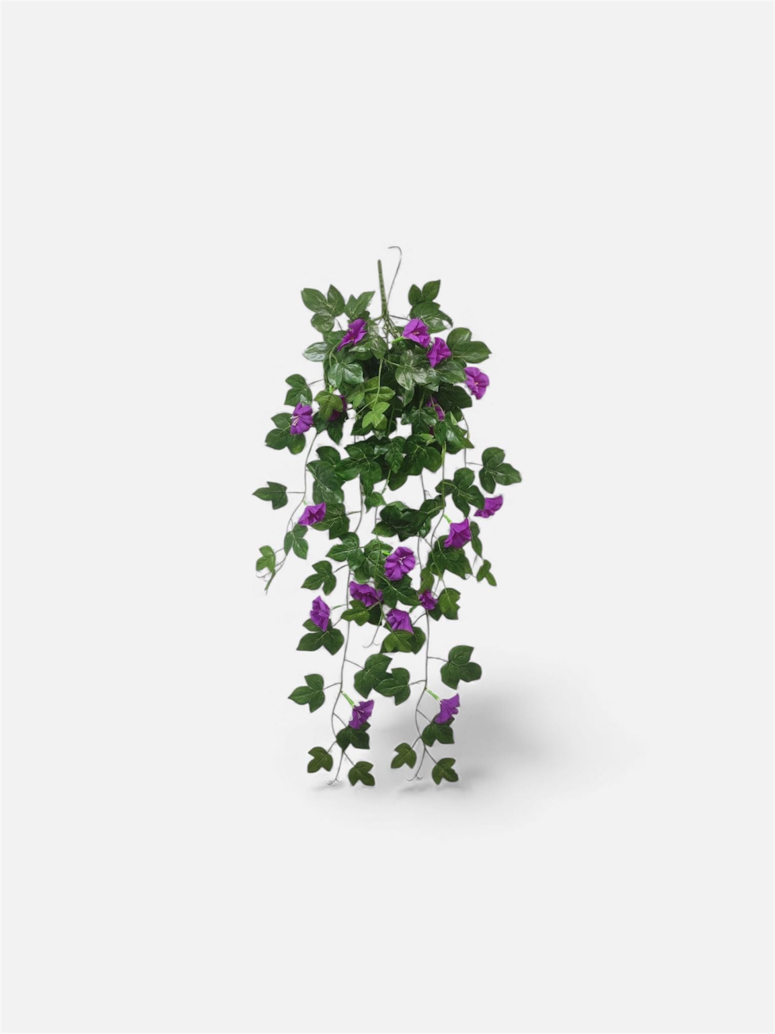 Artificial Trumpet Flower Hanging Bush – 80cm Height x 25cm Width Afoil260-1-Dpink