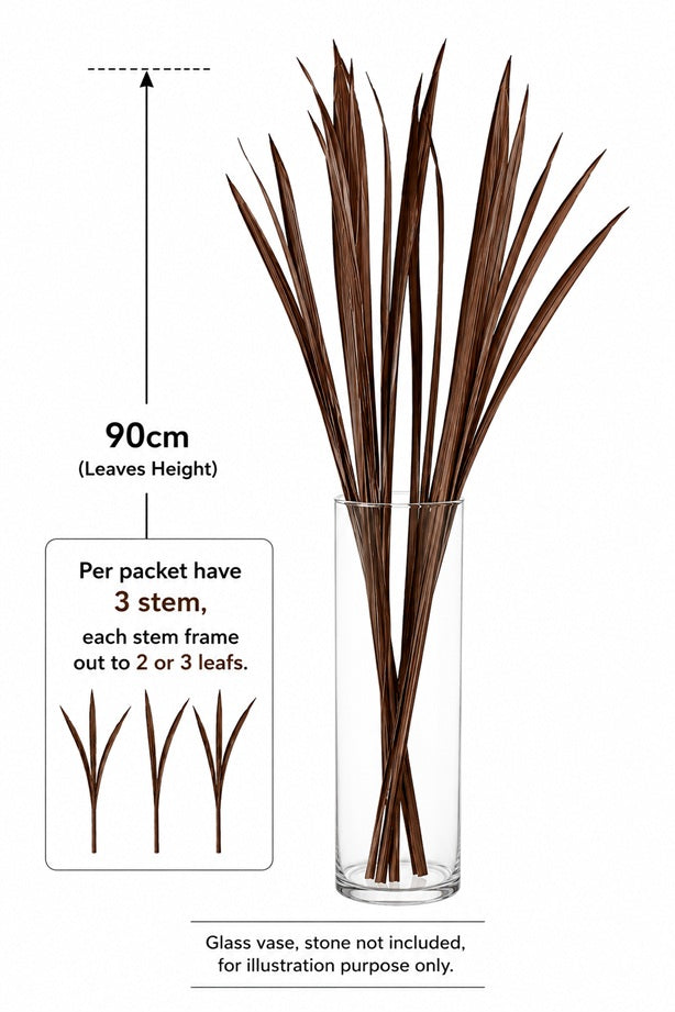 Dried Leaves Stem for Home and Office Decoration