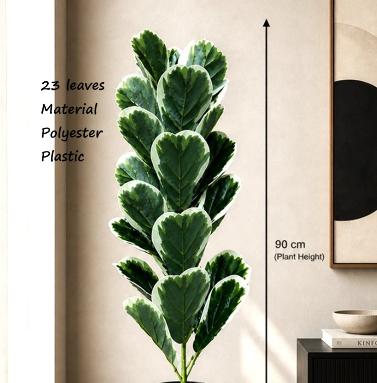 Artificial Tropical Leaf Stems Collection