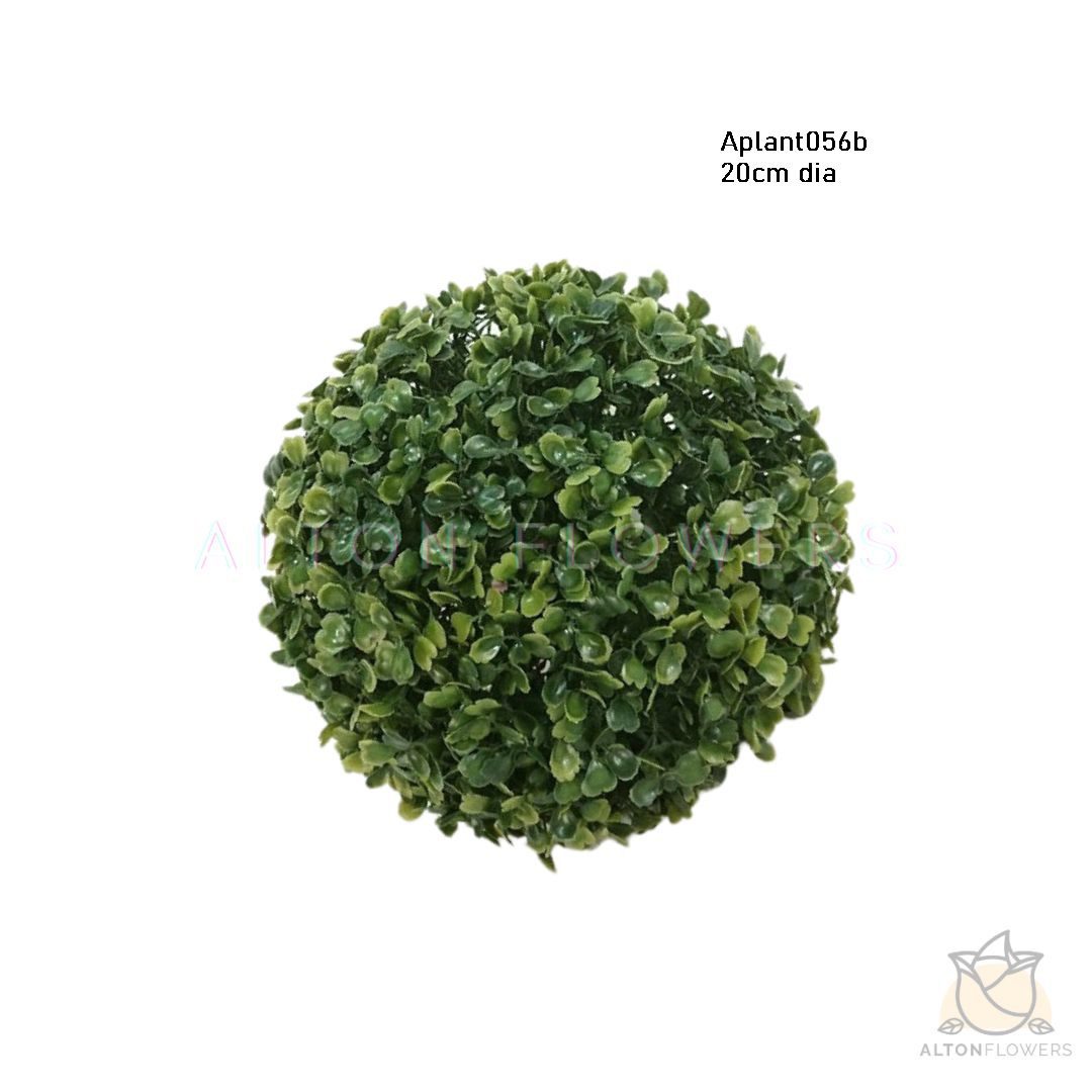 Plant Single Ball Topiary Boxwood Ball artificial, home decor, events Aplant056