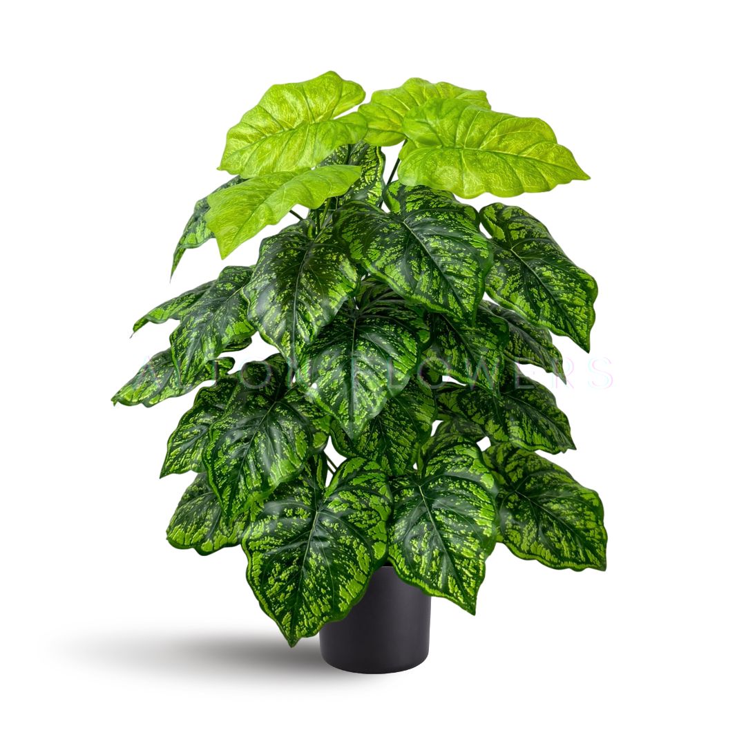 75cm Artificial Plant with black plastic cemented pot, home decor, garden, events Aplant1005c
