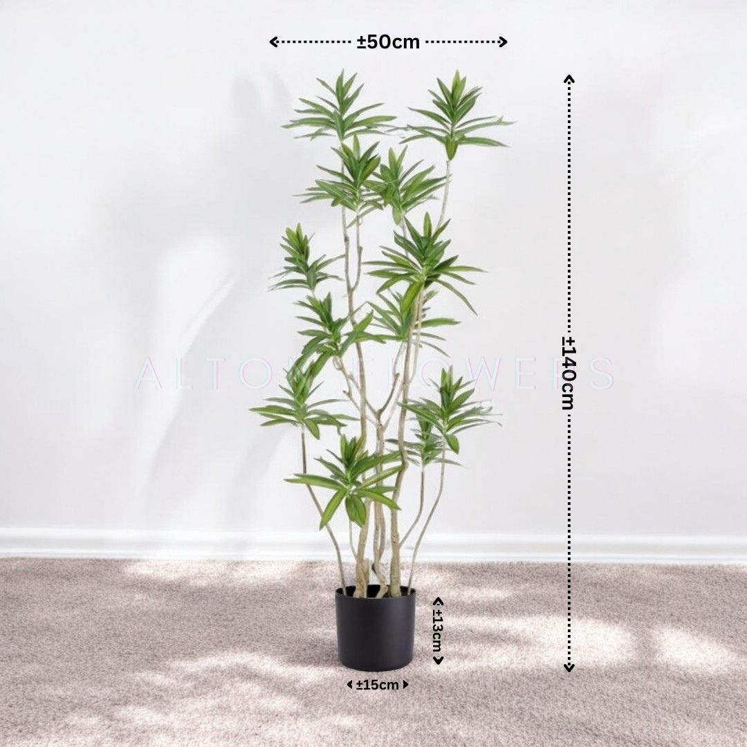 140cm Artificial Plant Dracena Fragrans, home decor, events, gardens Aplant1061-140cm