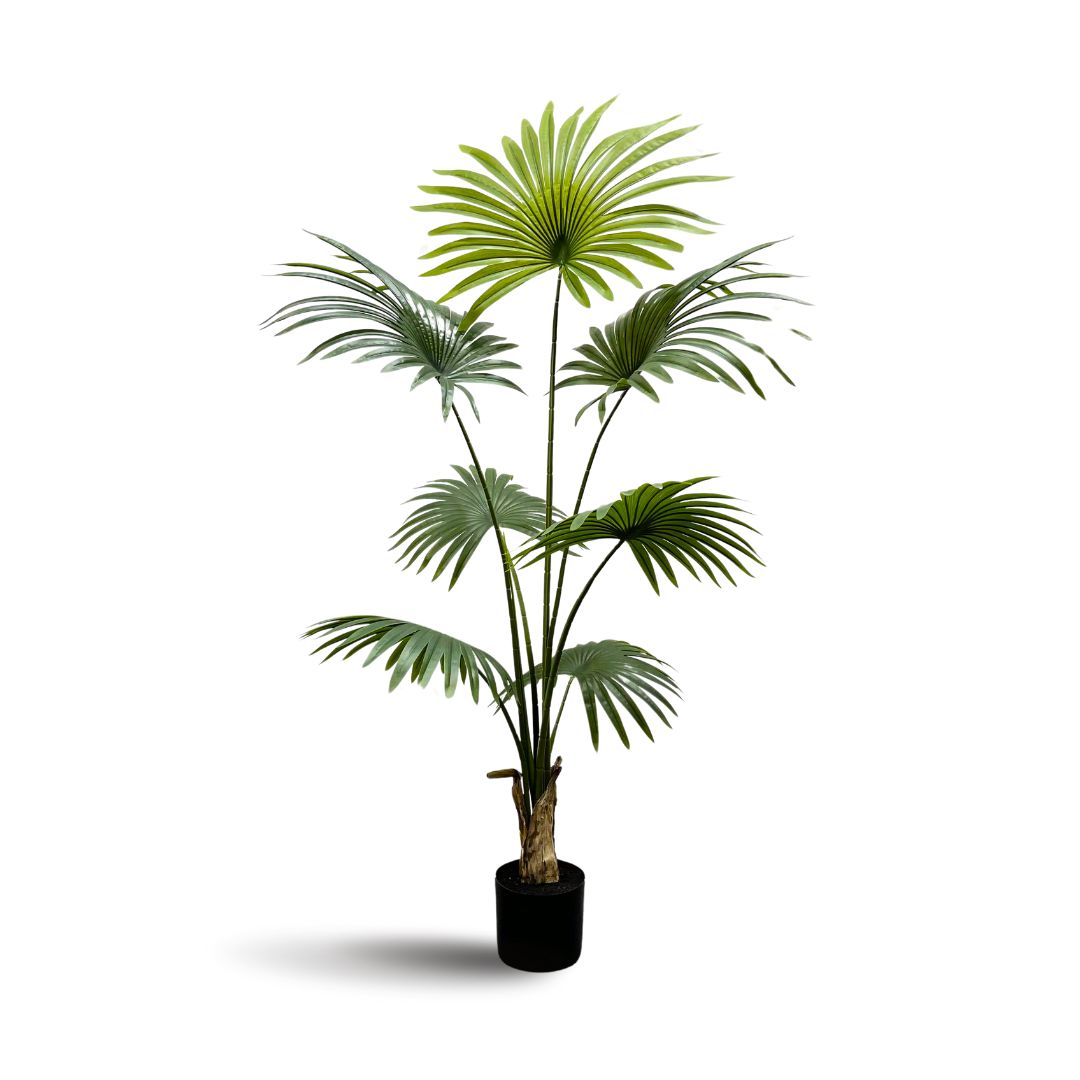 140cm Artificial Plant Fan Palm, Home Decor, Events, Gardens Aplant1062-140cm