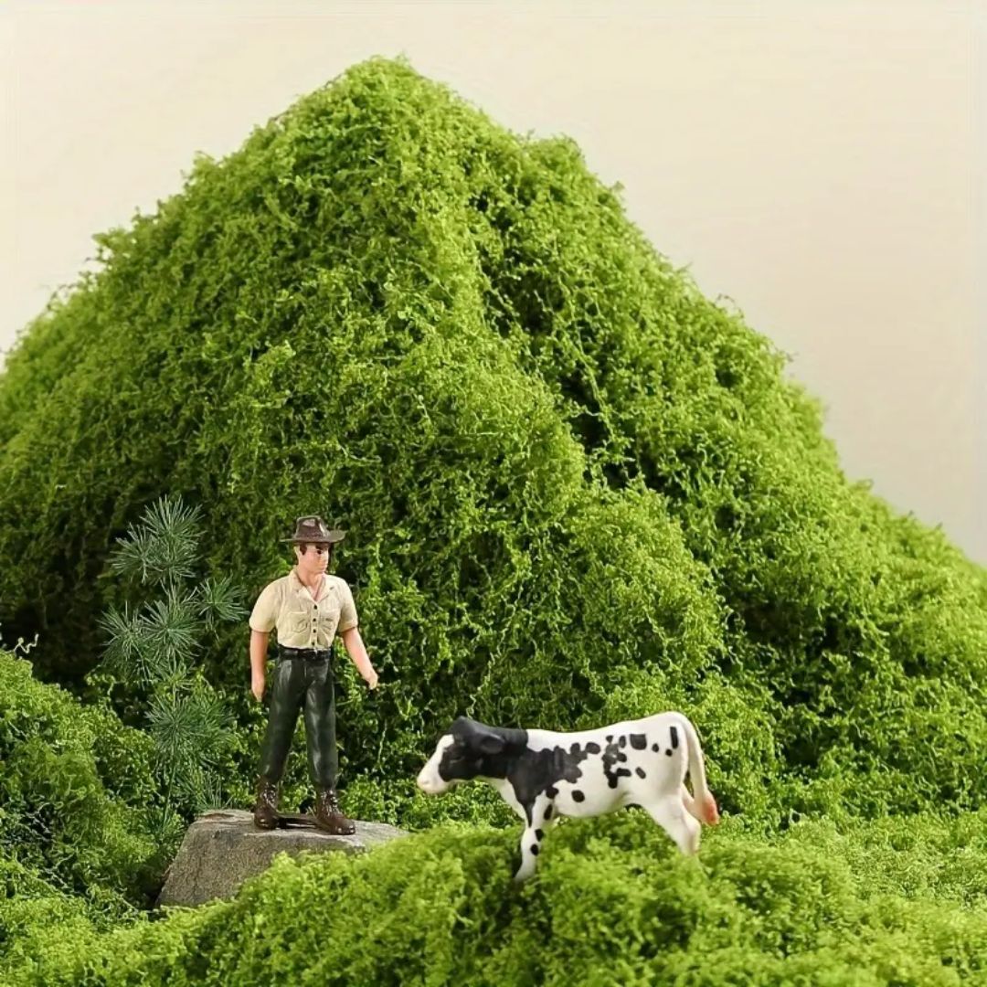 Artificial Moss Sheet 1m x 1m – Realistic Green Moss Mat for Decoration Aplant1065-2