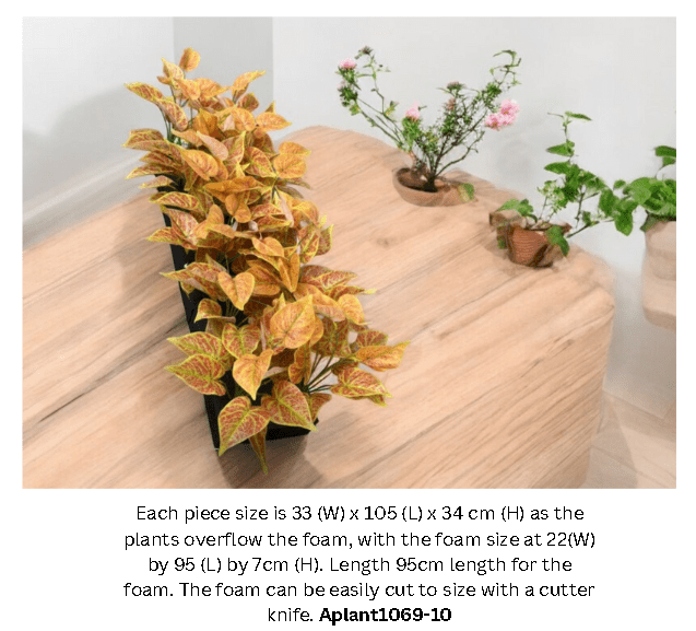 28cm Artificial Plants Assorted for planter pot, Home Decor, events, gardens Aplant1069