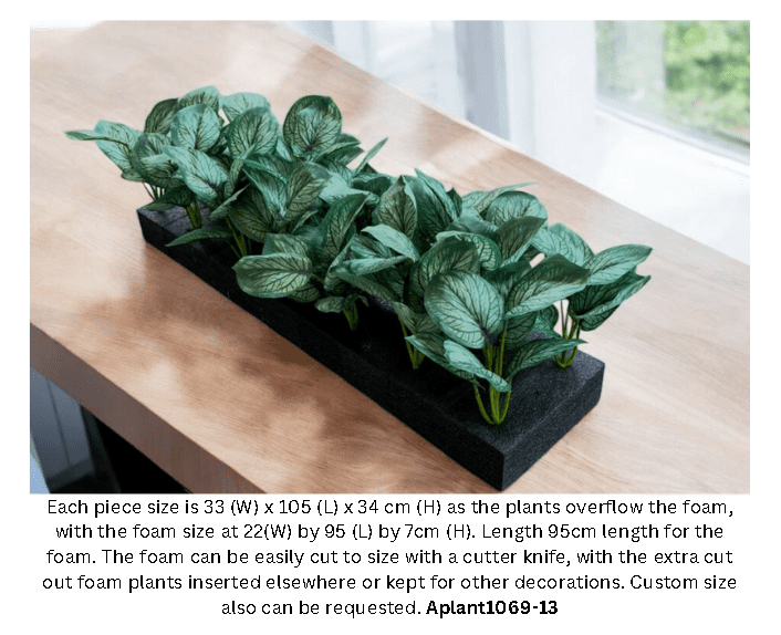 28cm Artificial Plants Assorted for planter pot, Home Decor, events, gardens Aplant1069