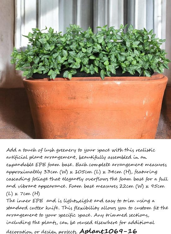 28cm Artificial Plants Assorted for planter pot, Home Decor, events, gardens Aplant1069