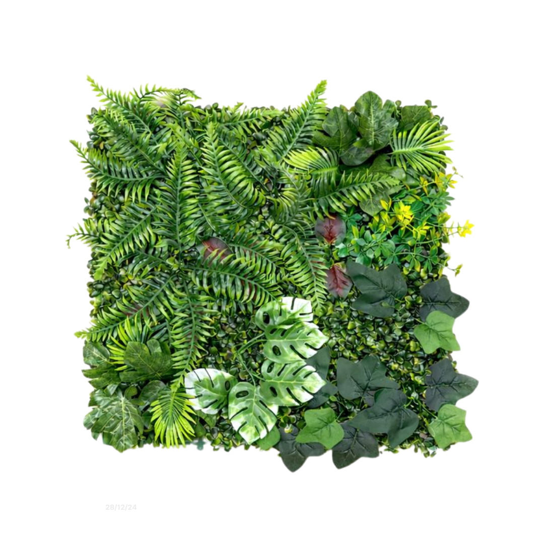 Artificial grass wall panel by Alton Flowers N Gifts, featuring lush green plants for home decor and event decoration.