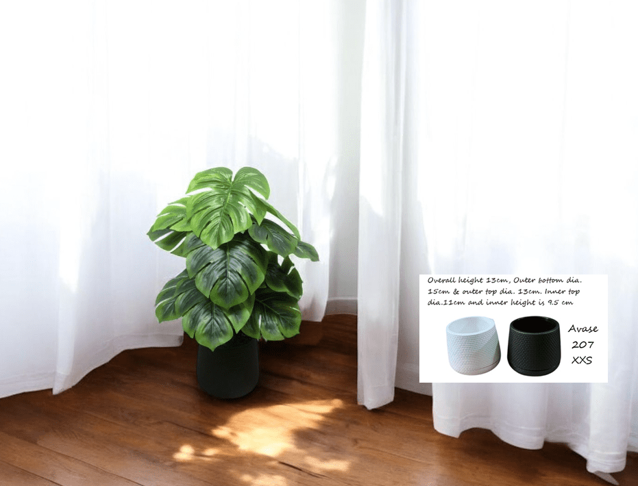 45cm Plant Artificial Monstera plant, shrubs, foilages, Plant 12 leaves Aplant1103-1