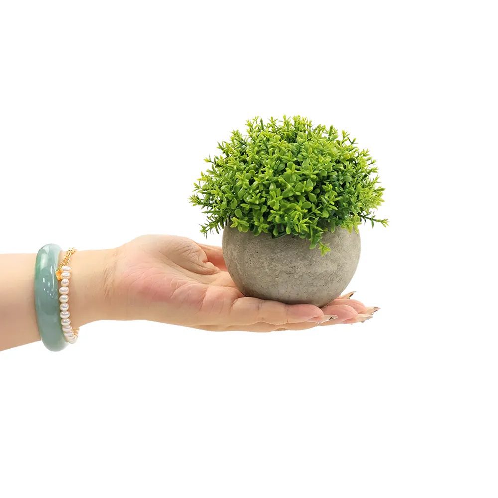 12.5cm Potted Plant Artificial, Succulent, flowers. home decor, garden, events,  Aplant1120