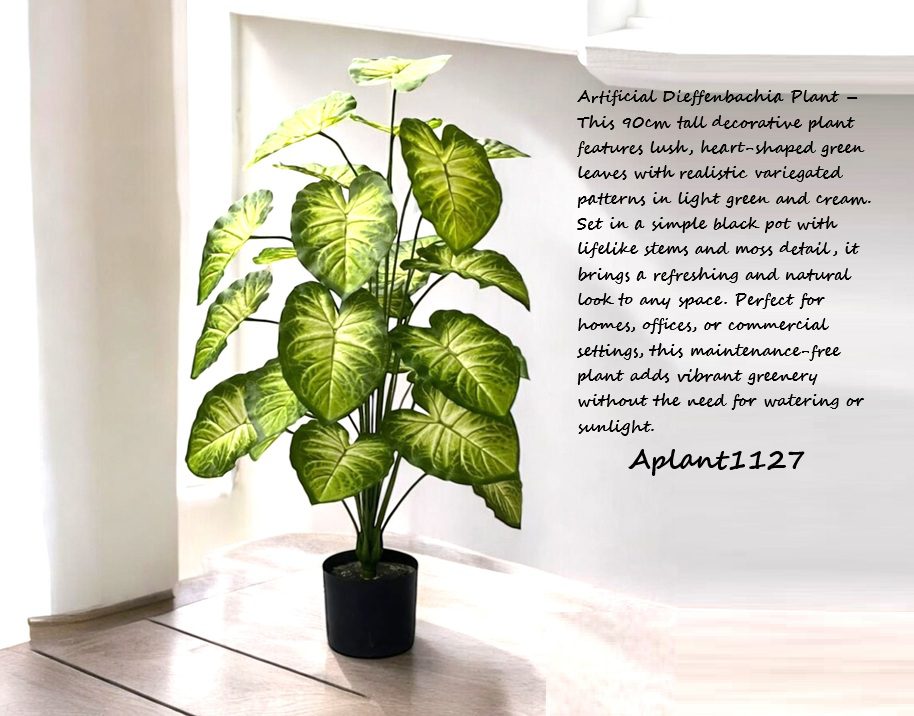 90cm Potted Plant Artifical, Succulent, flowers. home decor, garden, events, Aplant1127