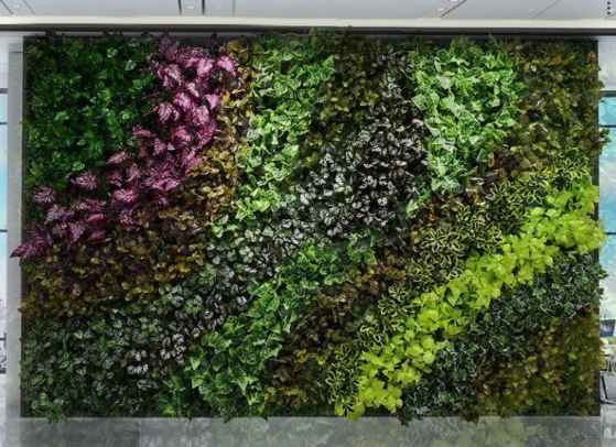 Wall Grass Installation for Residential/ Office Wall Grass Installation- FOR SELF COLLECTION ONLY- Aplant1144-11