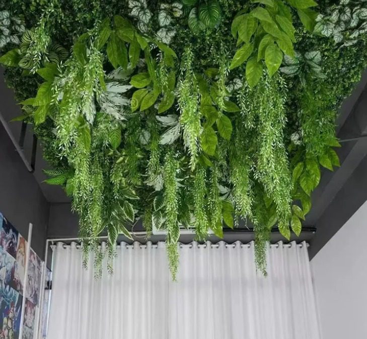 Wall Grass Installation for Residential/ Office Wall Grass Installation- FOR SELF COLLECTION ONLY- Aplant1144-16