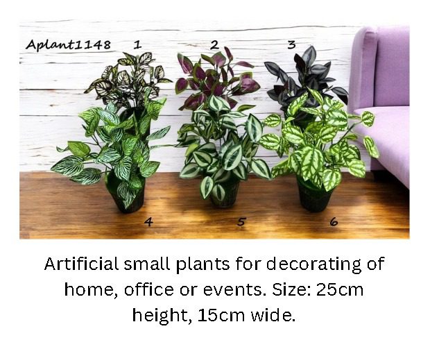 25cm Plants ARTIFICIAL small, home decor, events, gardens Aplant1148