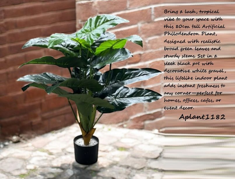 80cm Artificial Plants Simulated Tree Pot Plants Fake Flowers Office Table Potted Ornaments Home Garden Office Event Decor Aplant1182