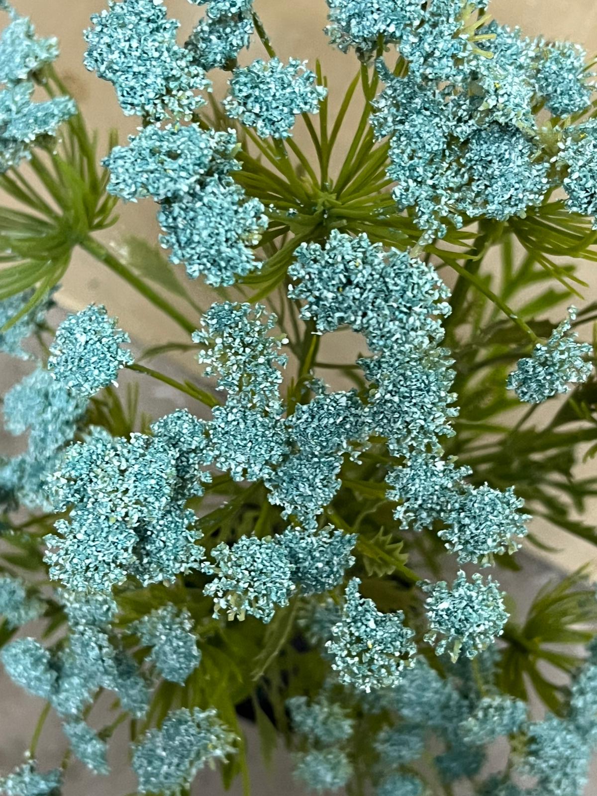 60cm Real Touch Potted Artificial Yarrow Plant – Faux Flower Plant for Home & Office Decor Aplant1200