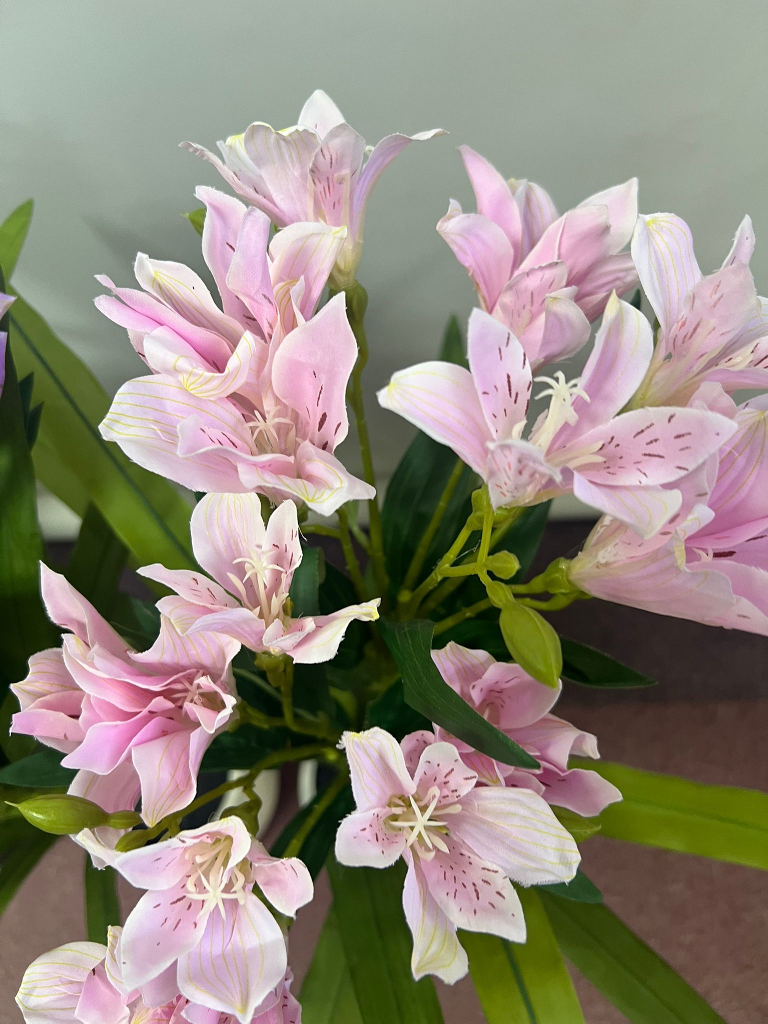 65cm Premium Faux Freesia Plant Arrangement | Office Lobby & Living Room Decor, Plants, events, flower, artificial