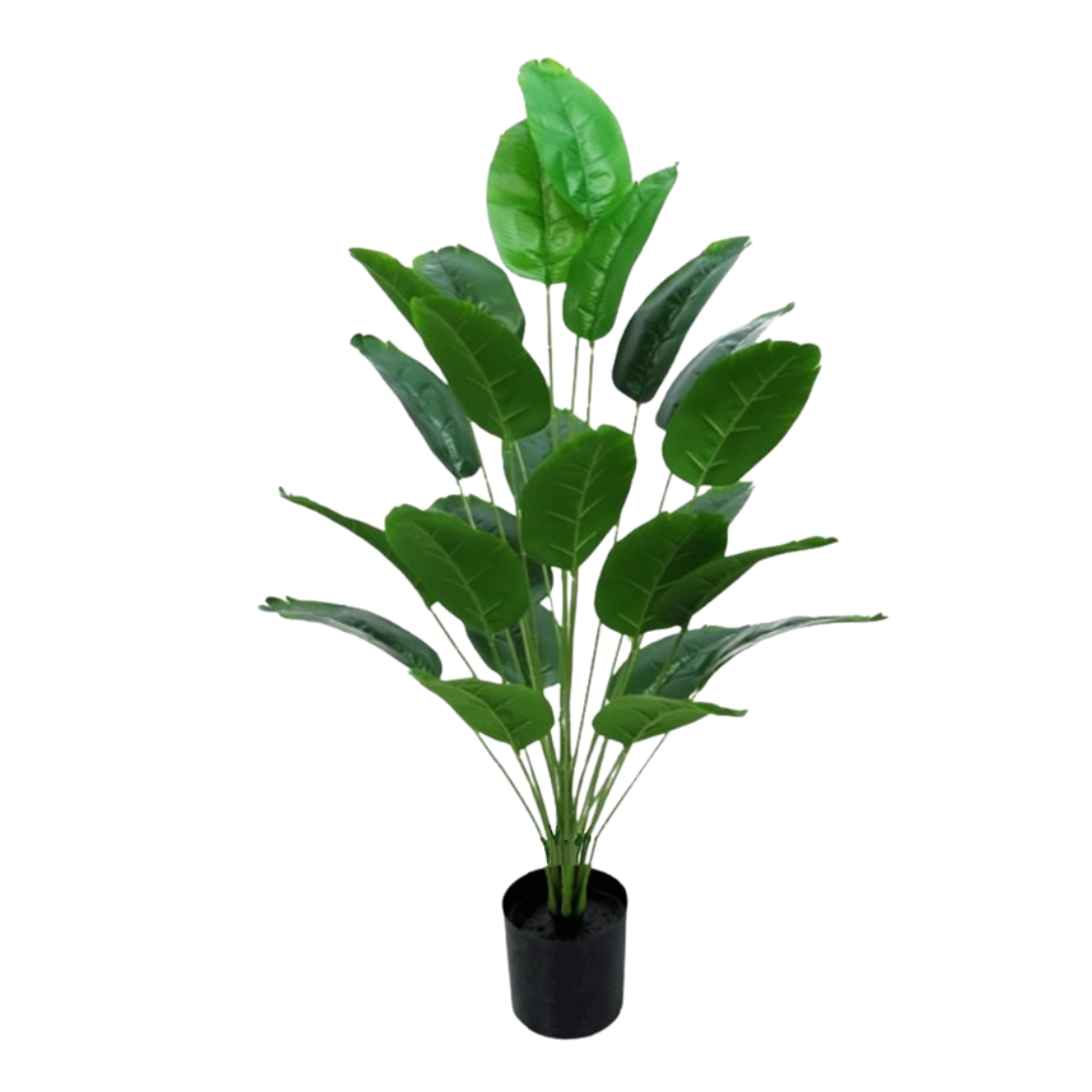 105cm Artificial Traveler’s Banana Plant – 105cm, 24 Leaves