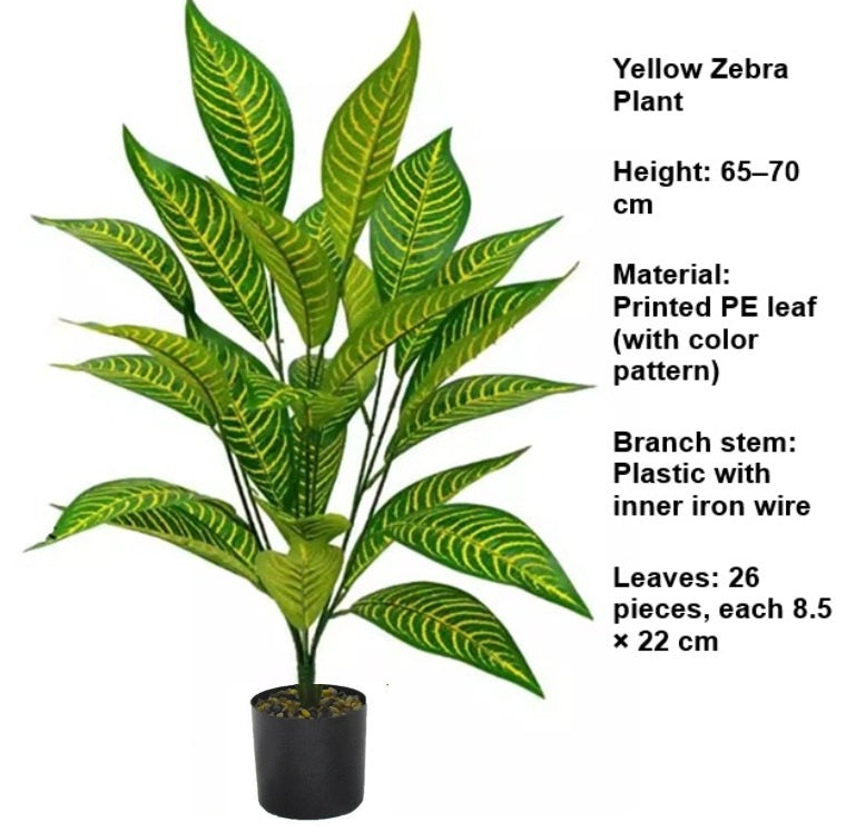 68cm Artificial Colourful Croton Plant