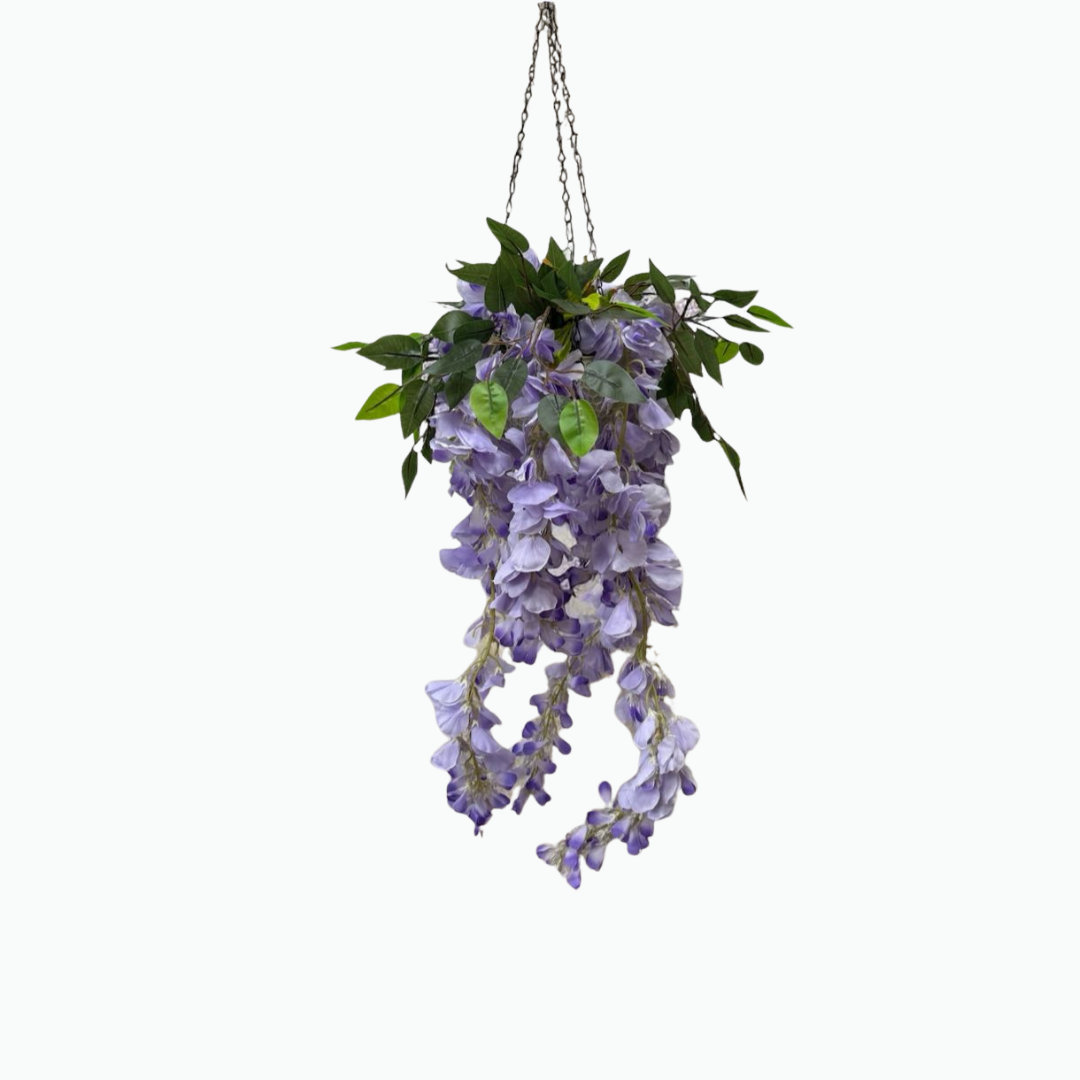 100cm Lavender Wisteria hanging plant Aplant1272