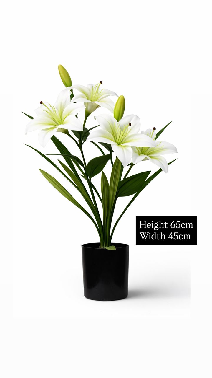 65cm Artificial lily plant