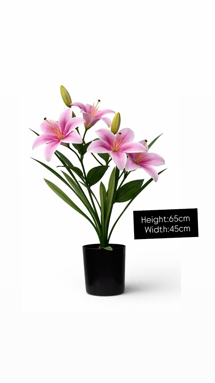 65cm Artificial lily plant