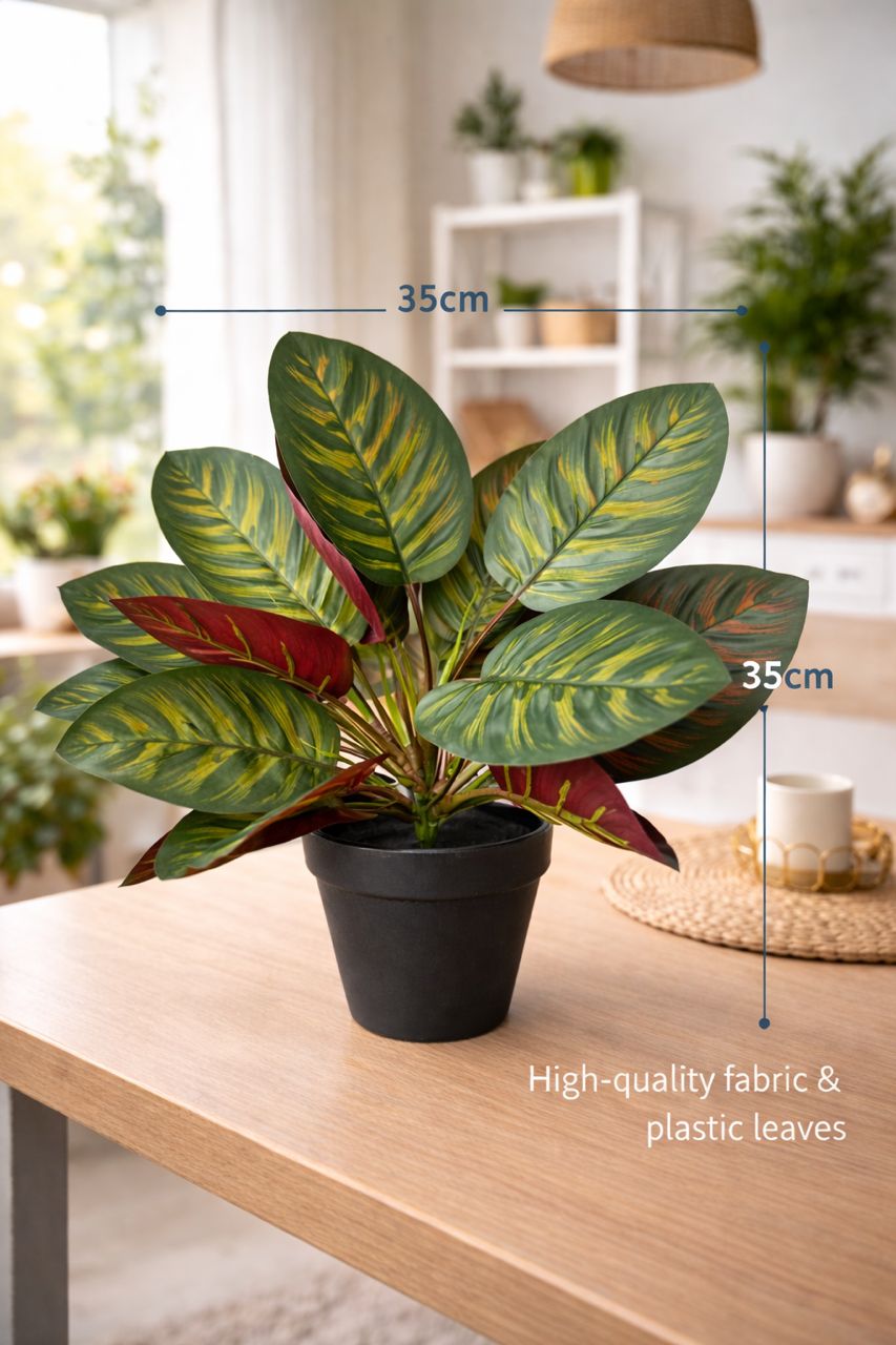 35cm Artificial Calatea plant Aplant1287