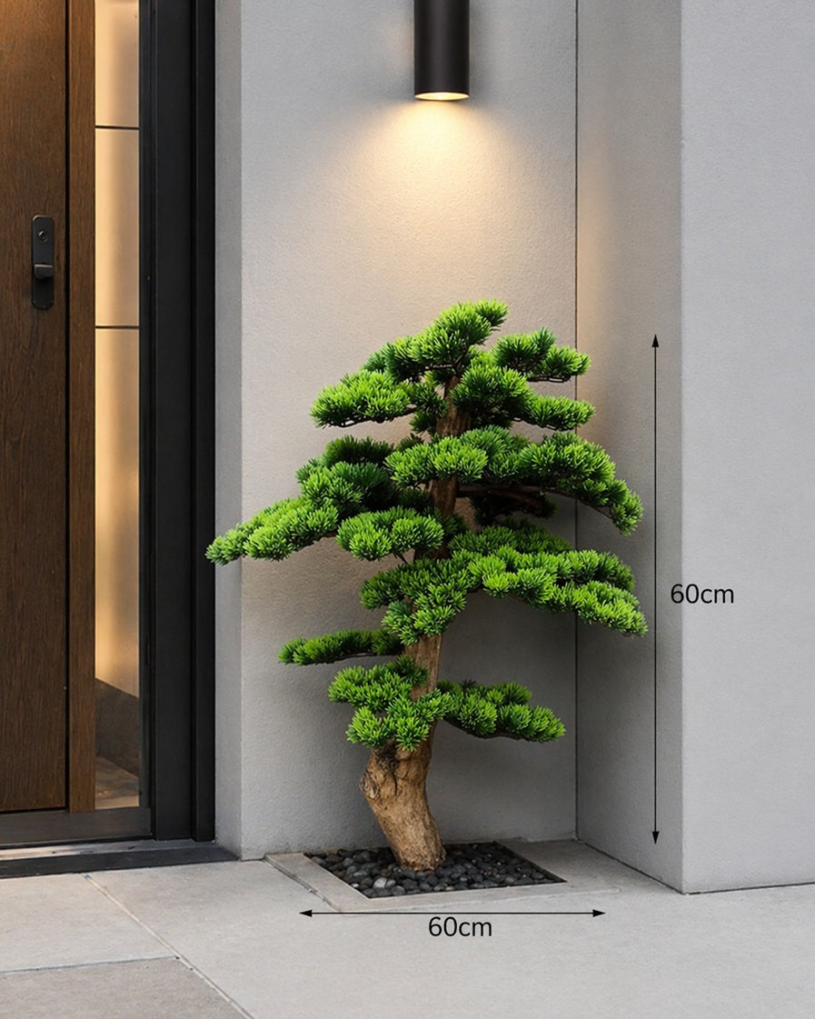60cm Bonsai Plant Artificial | Small Plant | Flowers | Garden Decor