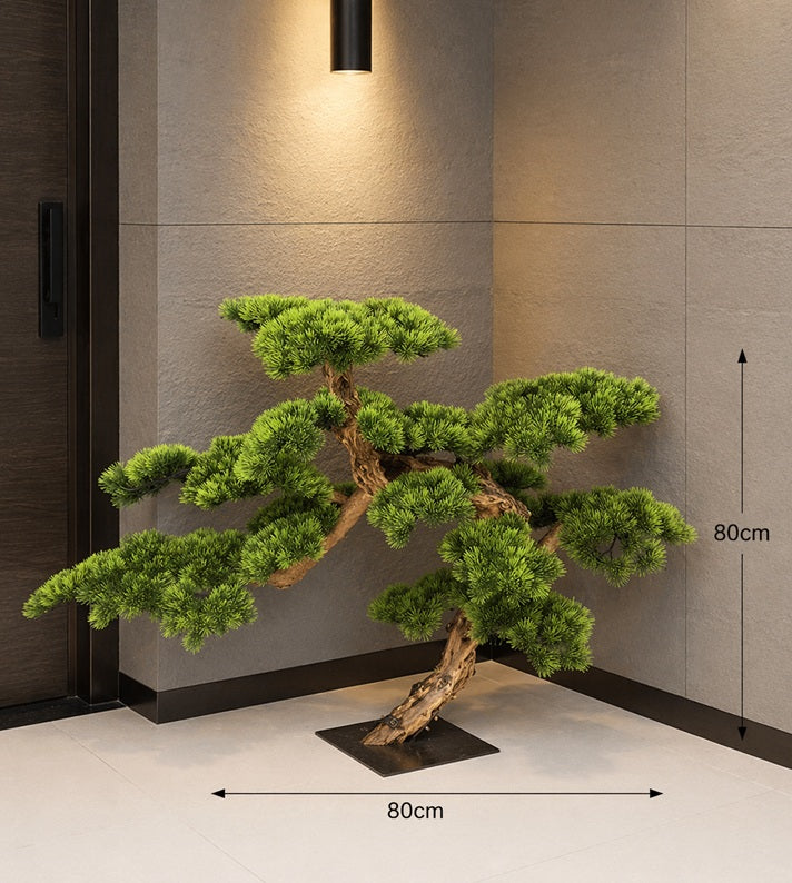 80cm Bonsai Plant Artificial | Small Plant | Flowers | Garden Decor