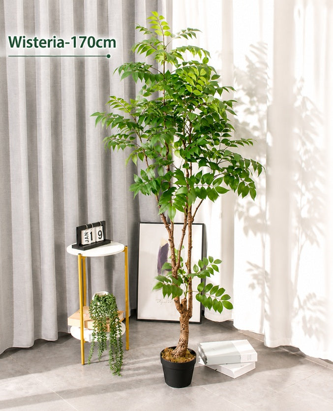 170cm Artificial Wisteria Foilage Tree