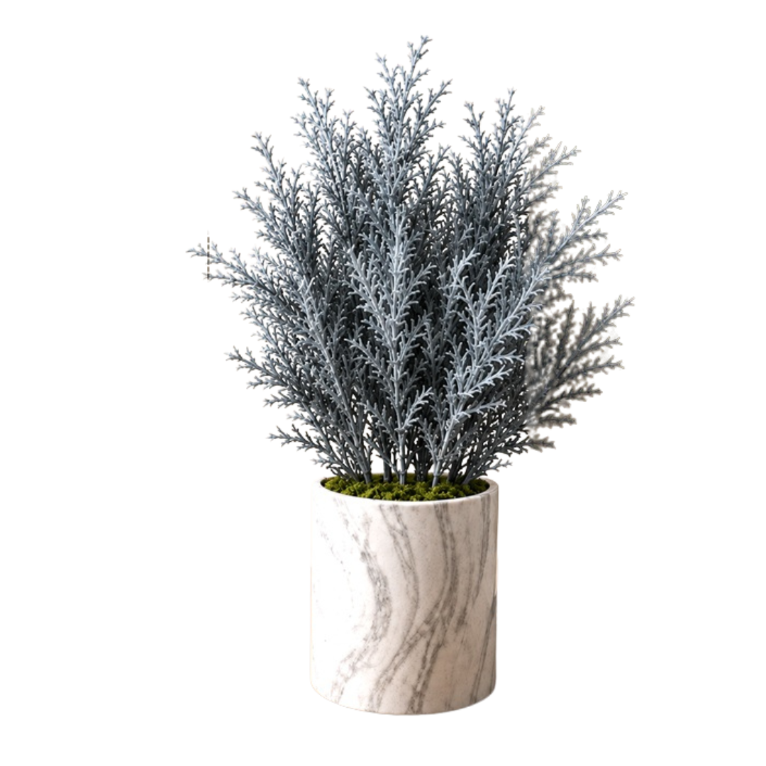 32cm Artificial Plant in Ceramic Vase Home and Office Decor