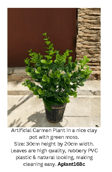 30cm Plant Carmen bush, home decor, garden Aplant168c