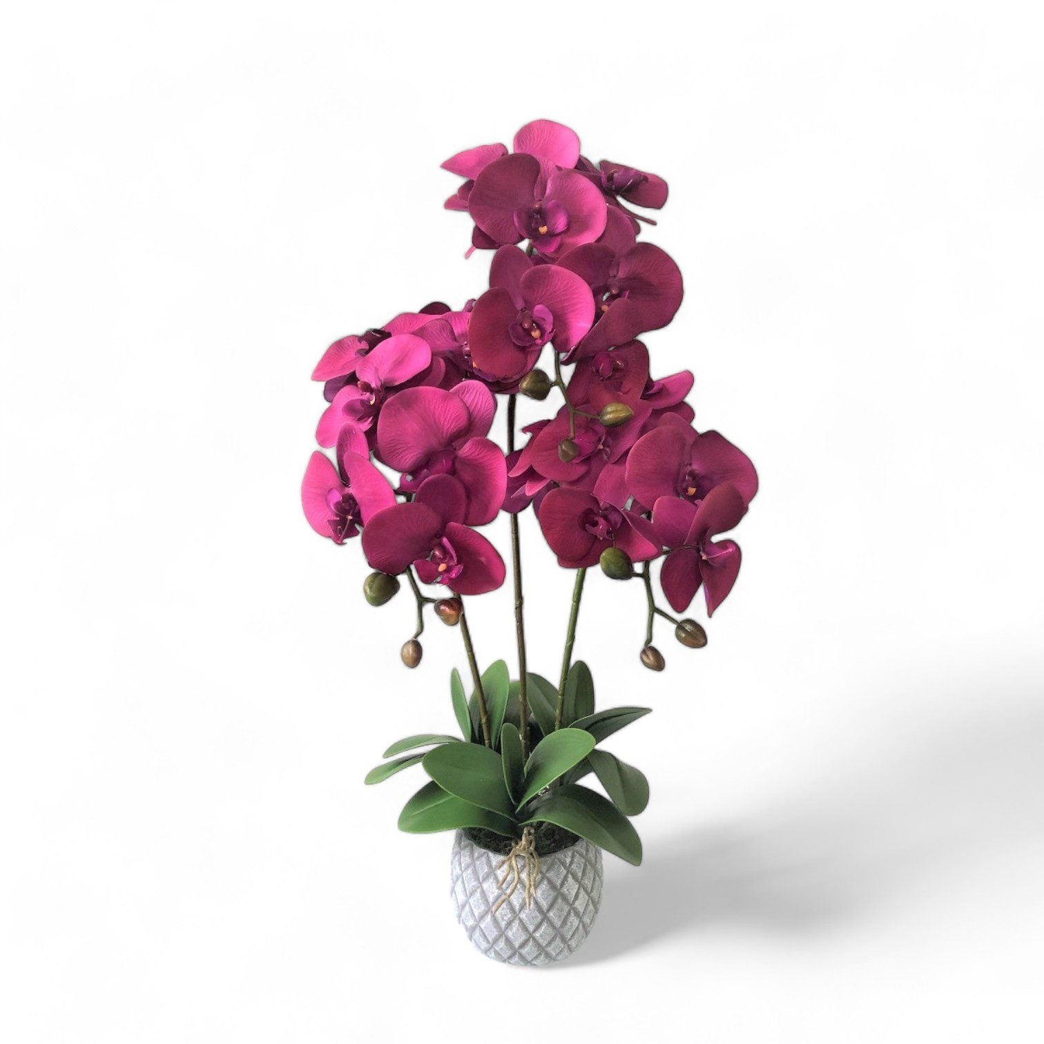 Plant Orchid x3 artificial, home decor, garden, events  Aplant230