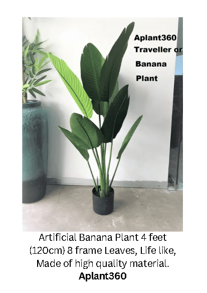 120cm Plant Artificial Banana 4 feet Aplant360