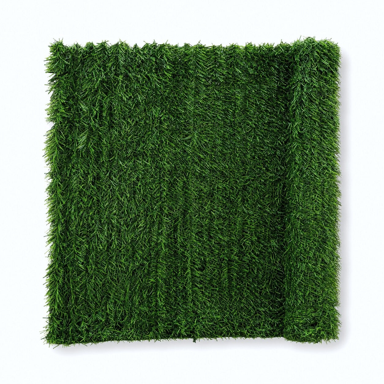Artificial fencing grass panel by Alton Flowers, 1x3m, green conifer screening for gardens, balconies, and privacy hedges.
