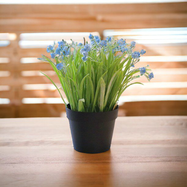 21cm Flower Wild Gypsos with Pot Artificial Aplant609