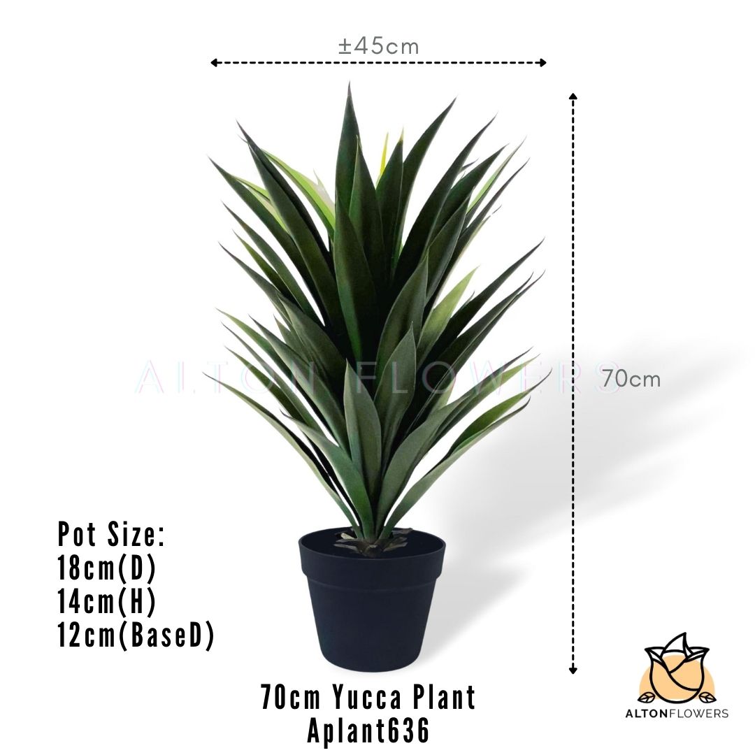 70cm Artificial Plant Yucca Plant Aplant636