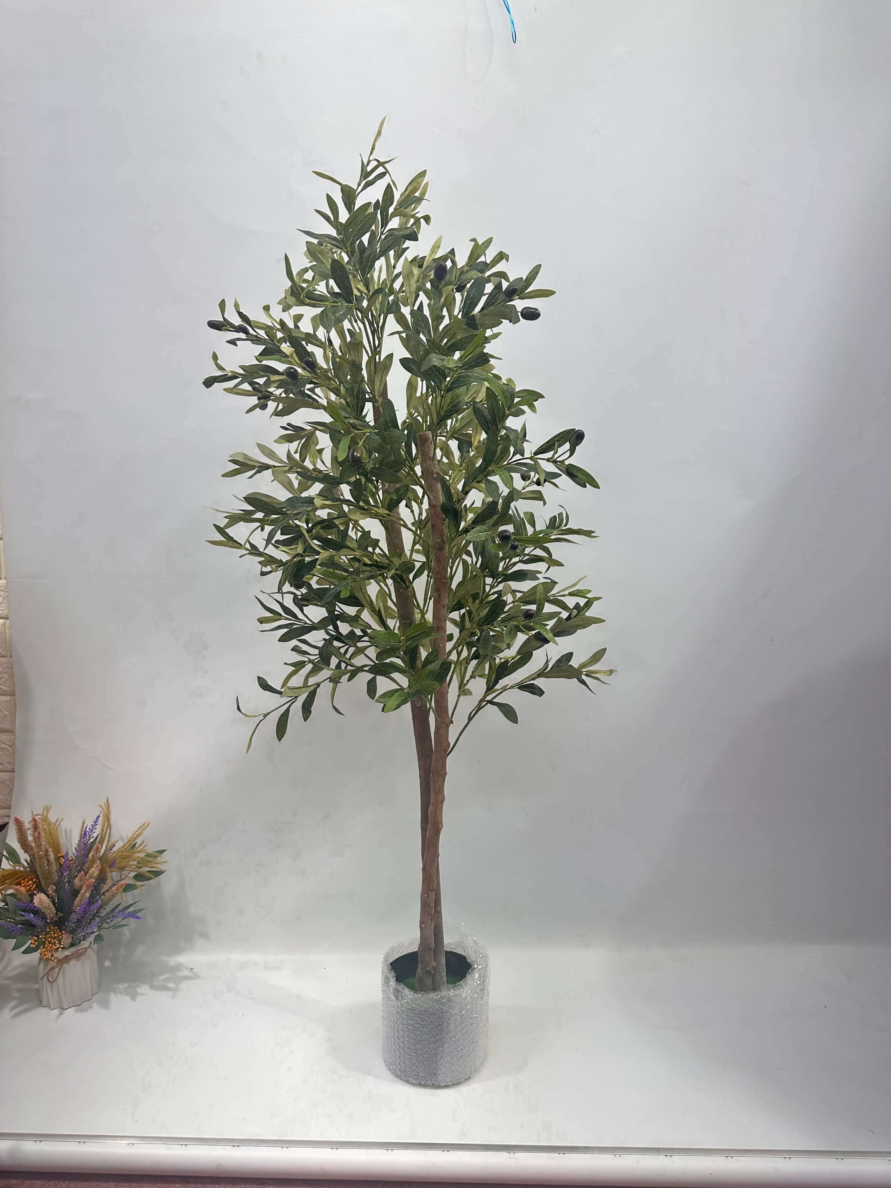 125cm Plant Olive Tree, artificial, home decor, garden