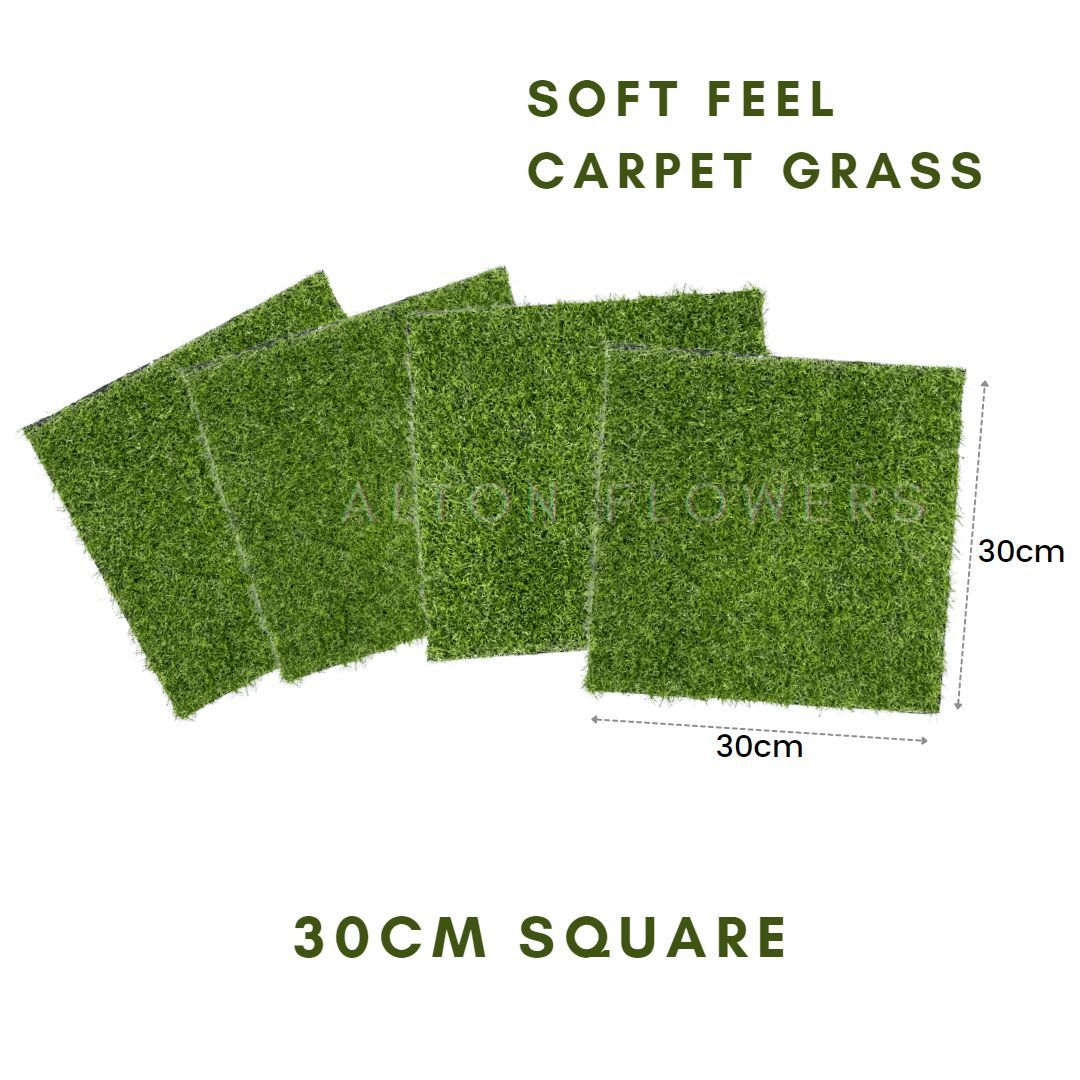Artificial Carpet Grass Tile 30cm x 30cm
