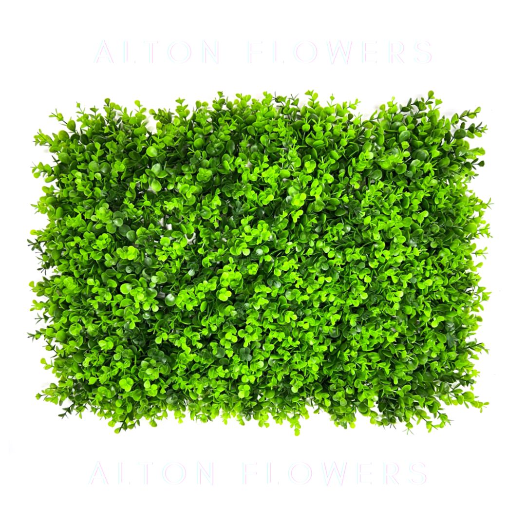 Artificial Grass Panel Faux Eucalyptus 60cm x 40cm Plant Wall Vertical Garden Floors Homes Offices Events Aplant833