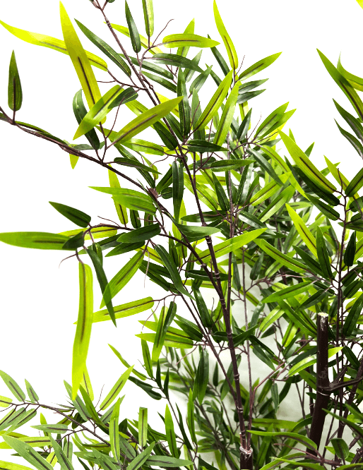 210cm {SG SELLER] Artificial Zen Styled Purple Bamboo Potted Plants with Pot Faux Fake Bamboo, home decor, garden, events