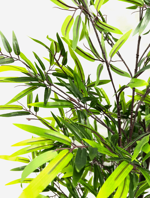 210cm {SG SELLER] Artificial Zen Styled Purple Bamboo Potted Plants with Pot Faux Fake Bamboo, home decor, garden, events