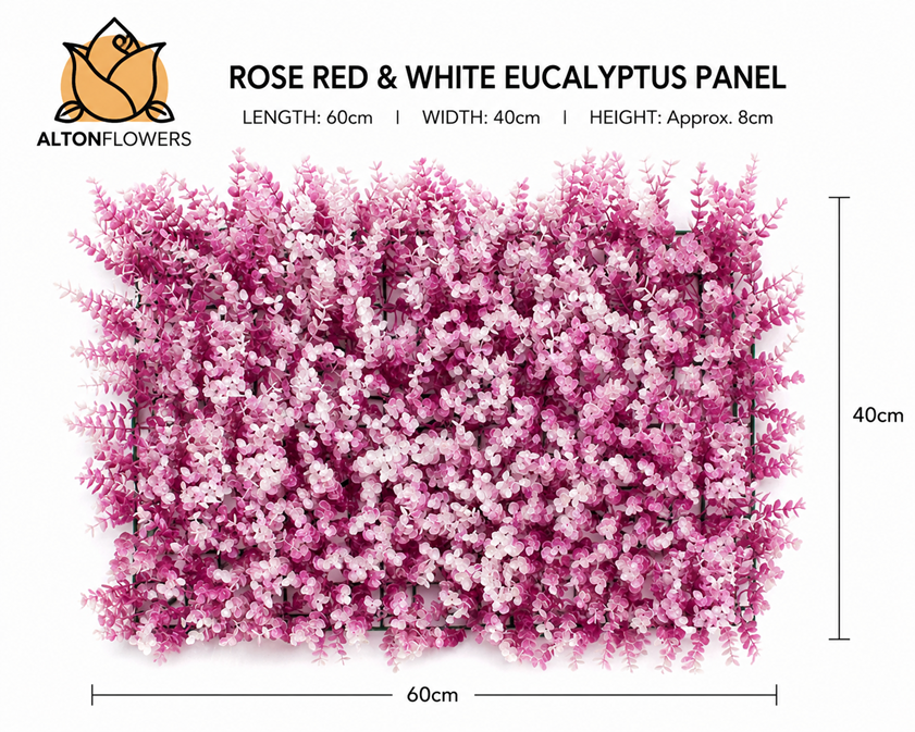 (Local Ready Stock) Artificial Greenery Panel Wall Carpet Grass Plant Backdrop Hanging Scenery