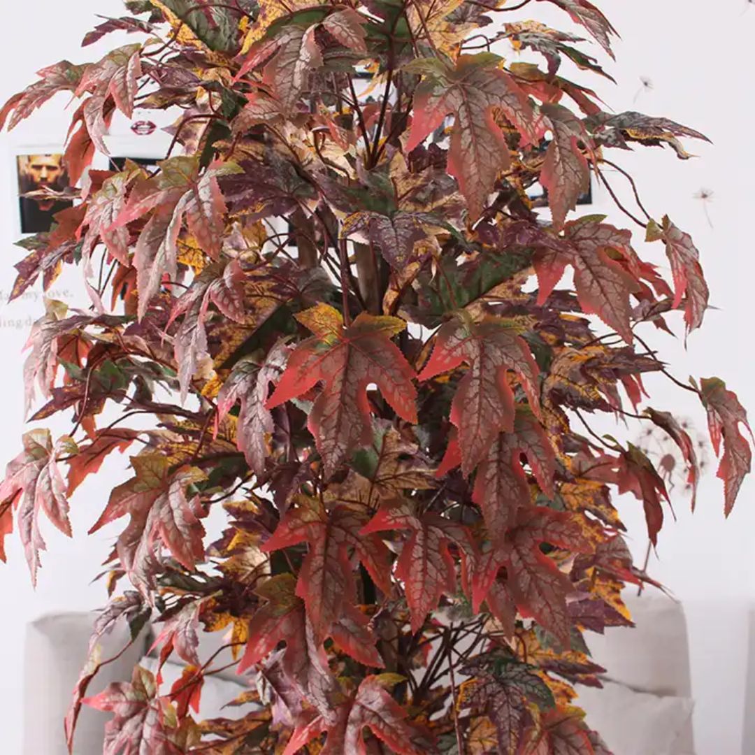180cm Artificial Tree Red Maple, garden, home decor, event, season, office decor Aplant959