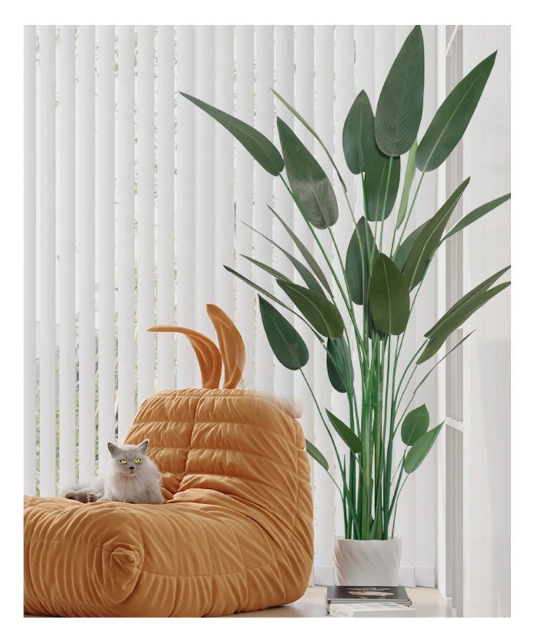 220cm Artificial Skybird Plant | Tall Faux Tropical Tree for Indoor Home & Office Decor Aplant988