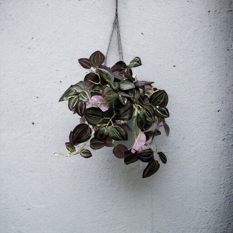 Artificial Plant Hanging with double layer plastic pot, home decor, events, garden Aplant992