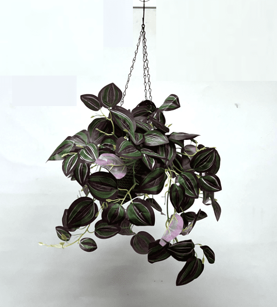 Artificial Plant Hanging with double layer plastic pot, home decor, events, garden Aplant992