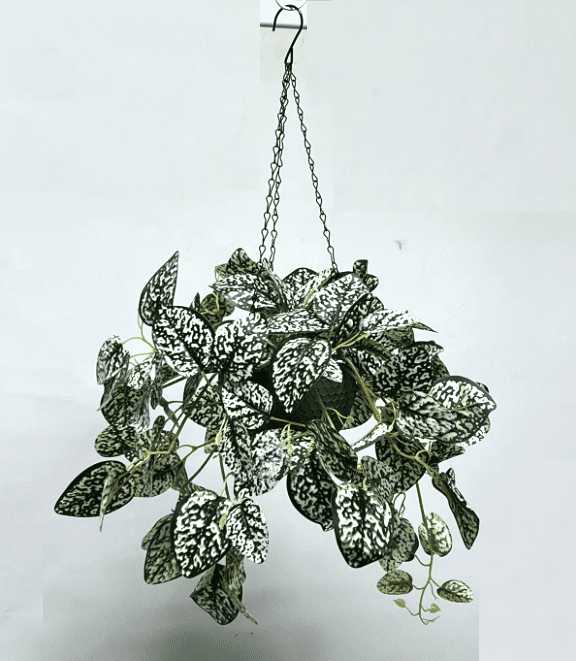 Artificial Plant Hanging with double layer plastic pot, home decor, events, garden Aplant993