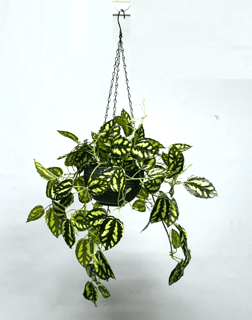 Artificial Plant Hanging with double layer plastic pot, home decor, events, garden Aplant997