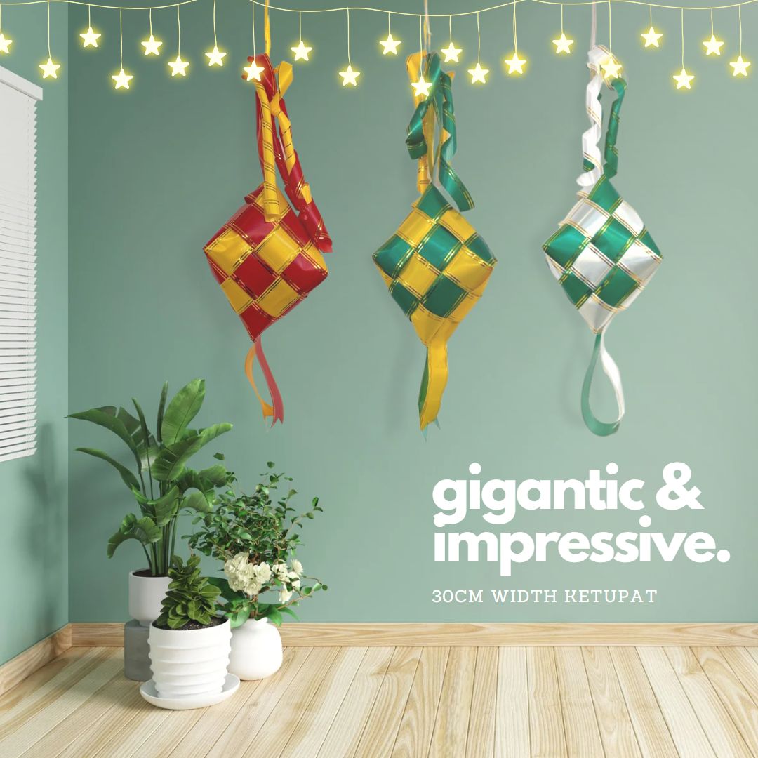 Hari Raya Decorations, Ramadan, ketupat, events Asea045